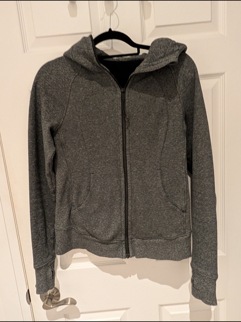 Lululemon Scuba Classic Full-Zip Jacket Heathered Charcoal Gray